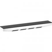 Боковой душ Hansgrohe Rainfinity 500 1jet с полкой хром/графит глянцевый 26243700