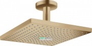 Верхний душ Hansgrohe Raindance E 300 1jet с потолочным подсоединением бронза шлифованная 26250140