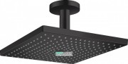 Верхній душ Hansgrohe Raindance E 300 1jet з стельовим приєднанням чорний матовий 26250670