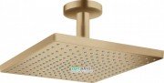 Верхний душ Hansgrohe Raindance E 300 1jet с потолочным подсоединением бронза шлифованная 26250140