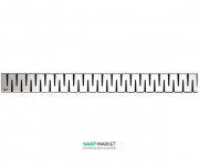 Решетка для водоотводящего желоба AlcaPlast Zip 750 мм глянцевая ZIP-750L