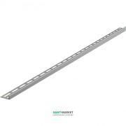 Рейка для підлоги з ухилом AlcaPlast 1000 мм ліва нержавіюча сталь APZ901M / 1000