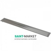 Водоотводящий желоб AlcaPlast Modular из нержавеющей стали модулярный APZ13-750