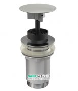 Донний клапан сифона для умивальника 5/4 AlcaPlast суцільнометалевий A396