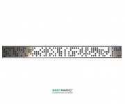 Решітка для водовідвідного жолоба AlcaPlast Code 950 мм матова CODE-950M