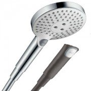 Душова лійка Hansgrohe Raindance Select S 120 3jet EcoSmart чорний хром шліфований 26531340