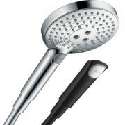 Душова лійка Hansgrohe Raindance Select S 120 3jet EcoSmart чорний матовий 26531670
