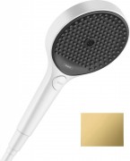 Душова лійка Hansgrohe Rainfinity 130 3jet EcoSmart поліроване золото 26865990