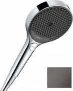 Душова лійка Hansgrohe Rainfinity 130 3jet чорний хром шліфований 26864340