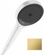 Душова лійка Hansgrohe Rainfinity 130 3jet EcoSmart поліроване золото 26865990
