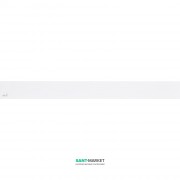 Решетка для водоотводящего желоба AlcaPlast Mineral 750 мм искусственный камень белый MI1200-750