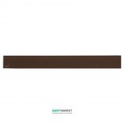 Решітка для водовідвідного жолоба AlcaPlast Glass 750 мм коричневе скло GL1203-750