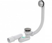 Сифон для ванны AlcaPlast Click-Clack металл A507KM-100
