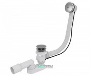 Сифон для ванны AlcaPlast автомат комплект металл A551KM