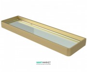 Полочка для ванной Haceka Aline Gold матовое золото 1196886