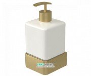 Диспенсер для рідкого мила Haceka Aline Gold білий / матове золото 1196889