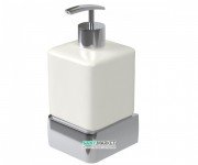 Диспенсер для жидкого мыла Haceka Aline P белый/хром 1194615