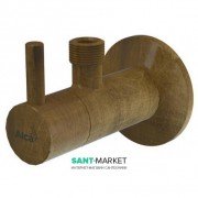 Угловой вентиль AlcaPlast с фильтром 1/2