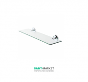 Полочка для душа Haceka Joy Brushed нержавеющая сталь матовая/матовое стекло 1148750