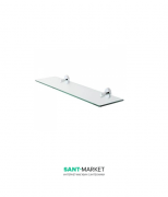 Поличка для душа Haceka Happy Chroom матове скло / хром 1138844