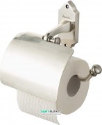 Держатель для туалетной бумаги Haceka Vintage с крышкой серебро 1170893