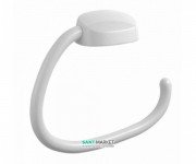 Тримач для рушників Haceka Uno кільцевої пластик білий 1121687