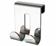 Крючок для ванной Haceka Selection Chrome двойной короткий хром 1155991