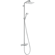 Душова система Hansgrohe Croma E Showerpipe 280 1jet з верхнім і ручним душем хром 27687000