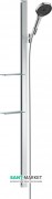 Душовий гарнітур Hansgrohe Rainfinity 130 3jet EcoSmart зі штангою 150 см і мильницею хром 27674000