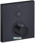 Термостат для душу Hansgrohe Axor ShowerSelect 1 споживач чорний 36714350
