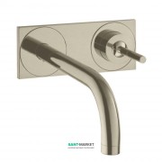 Змішувач для раковини Hansgrohe Axor Uno настінний шліфований нікель 38115820