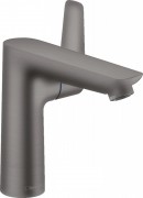 Змішувач для раковини Hansgrohe Talis E 150 змішувач із зливним гарнітуром чорний хром шліфований 71754340