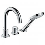 Змішувач для ванни Hansgrohe Axor Uno на 3 отвори хром 38436000