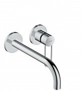 Смеситель для раковины Hansgrohe Axor Uno настенный хром 38122000