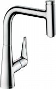 Смеситель для кухни Hansgrohe Talis Select M51 220 1jet sBox с вытяжным изливом однорычажный хром 73852000