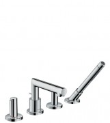 Змішувач на борт ванни Hansgrohe Axor Uno на 4 отвори хром 45444000