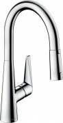 Змішувач для кухні Hansgrohe Talis M51 200 2jet з витяжним виливом змішувач хром 73851000