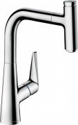Смеситель для кухни Hansgrohe Talis Select M51 220 1jet sBox с вытяжным изливом однорычажный хром 73852000