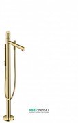 Змішувач для ванни Hansgrohe Axor Uno підлоговий золото 45416930