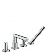 Змішувач на борт ванни Hansgrohe Axor Uno на 4 отвори хром 45444000
