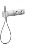 Термостат для душа Hansgrohe Axor Edge 2 потребителя с алмазной огранкой 46701000