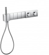 Термостат для душу Hansgrohe Axor Edge 4 споживача з алмазної огранюванням 46721000