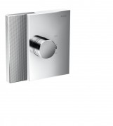 Термостат для душу Hansgrohe Axor Edge вбудовується з алмазною огранюванням 46741000