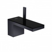 Змішувач для раковини Hansgrohe Axor MyEdition чорний матовий / чорне скло 47010350