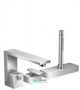 Змішувач на борт ванни Hansgrohe Axor Edge з алмазної огранюванням хром 46431000