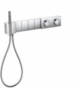 Термостат для душу Hansgrohe Axor Edge 4 споживача з алмазної огранюванням 46721000