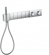 Термостат для душа Hansgrohe Axor Edge 5 потребителей с алмазной огранкой 46731000