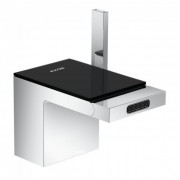 Змішувач для біде Hansgrohe Axor MyEdition білий / чорне скло 47210600