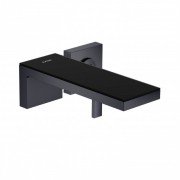 Змішувач для раковини Hansgrohe Axor MyEdition чорний матовий / чорне скло 47060350