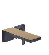 Змішувач для раковини Hansgrohe Axor MyEdition чорний матовий / брашірованная бронза 47060360